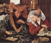 Money-changer and his wife Marinus van Reymerswaele